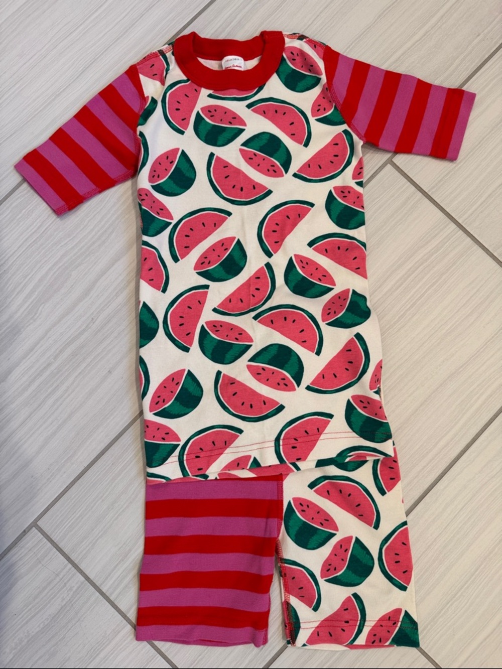 Hanna Andersson Short John pajama set